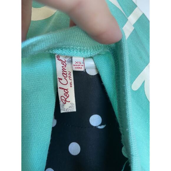 Red Camel Womens Shirt XS Spirit Top Seafoam Green Anchored in the South Jersey - Picture 9 of 10